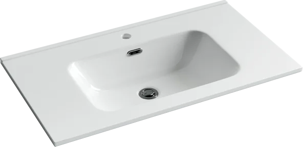 Раковина Ceramicanova Element 81 CN7005 встраиваемая, сверху, 81х46.5 см,белый