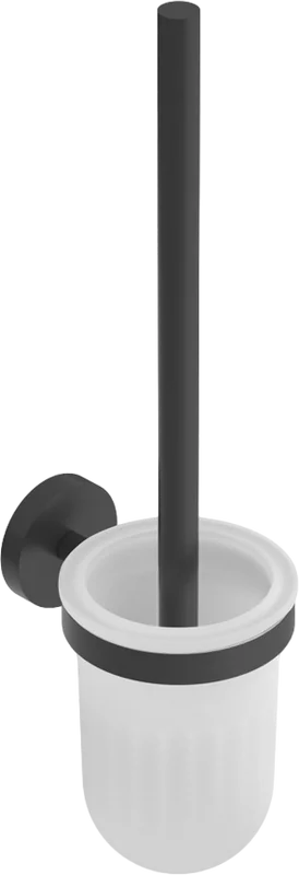 Ёршик для унитаза Cezares Relax RELAX-TBS-V-NOP настенный, черный матовый