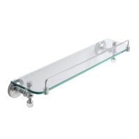Полка стеклянная Art&Max Antic Crystal AM-E-2682SJ-Do, цвет золото