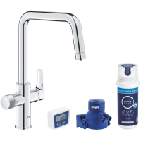 Смеситель для кухни Grohe Blue Pure Start 30596000 с фильтром, хром