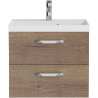 Тумба под раковину BelBagno Aurora 60 AURORA-600-2C-SO-RT подвесная Rovere Tabacco
