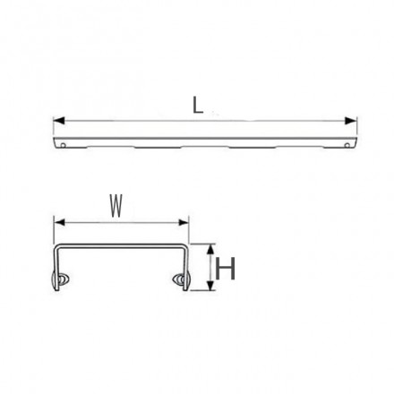 решетка декоративная tece tecedrainline plate ii 601572, для слива,нержавеющая сталь, полированная.