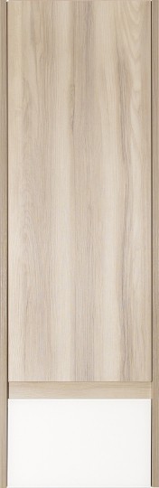 шкаф-пенал 36 см style line монако лс-00000673, цвет белый/ светлое дерево