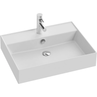 Раковина накладная Jacob Delafon Vivienne 60 EXBH112-BCM Белая матовая