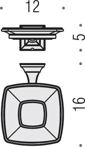 Мыльница Colombo Design Portofino B3201.BR