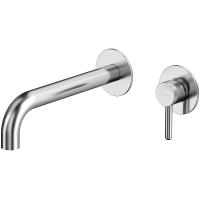 Смеситель для раковины Whitecross Y brushed nickel Y1215NIB Брашированный никель