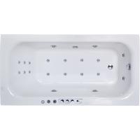 Акриловая ванна Royal Bath Accord De Luxe 180x90 RB627100DL с гидромассажем