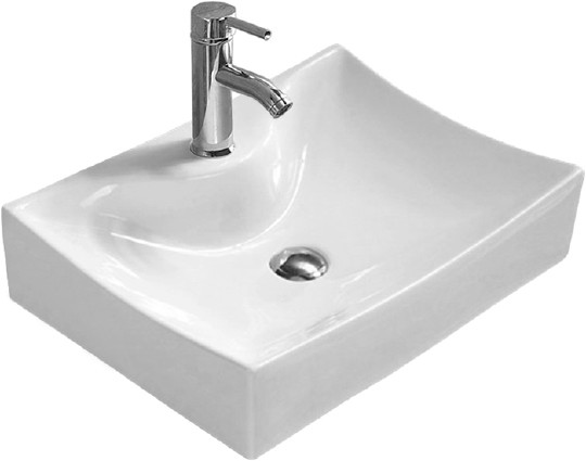 Раковина накладная 55 см Melana MLN-7819