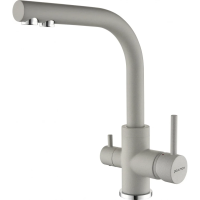 Смеситель для кухни Paulmark ESSEN Es213011-GRS, серый дым