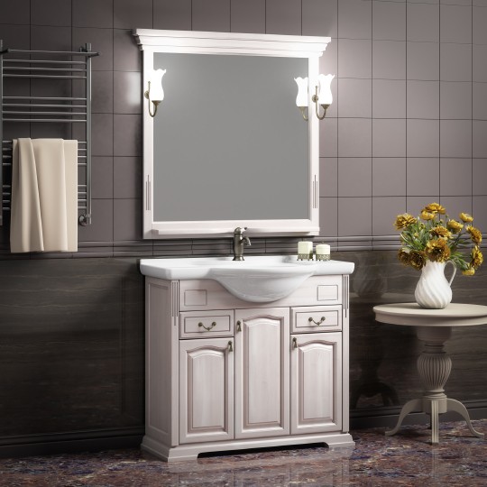 зеркало opadiris риспекто 95 беленый бук