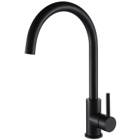 Смеситель для кухни Oliveeka OL-963002-MB черный матовый Смеситель для кухни Oliveeka OL-963002-MB черный матовый