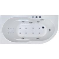 Акриловая ванна Royal Bath Azur De Luxe 170x80 RB614203DL-L с гидромассажем