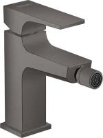 Смеситель Hansgrohe Metropol 32520340 для биде, с донным клапаном, черный хром матовый