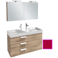 Тумба под раковину Jacob Delafon Rythmik 120 см, EB1311-R3 малиновый