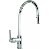 Смеситель для кухни Migliore Ermitage Mini 31522 с выдвижным изливом,20 см, хром