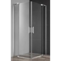 Душевой уголок Cezares Silder 90х90 SLIDER-A-2-80/90-C-Cr профиль Хром стекло прозрачное