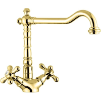 Смеситель для кухни Emmevi Deco Old 12617/OR золотой