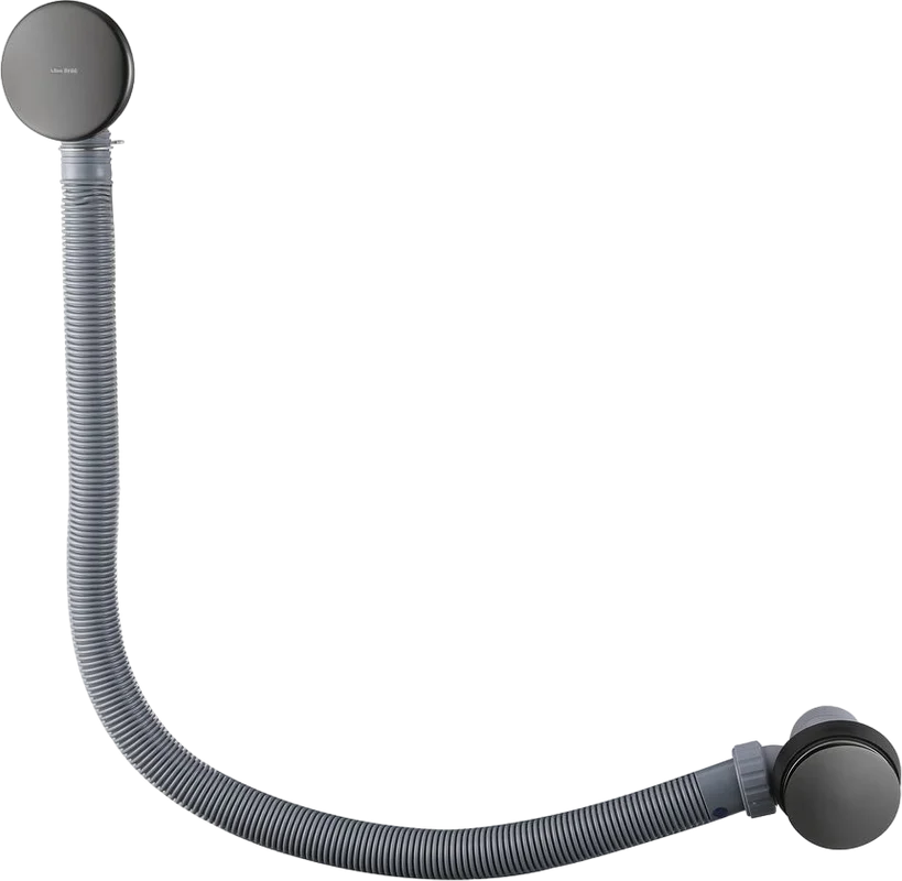 Слив-перелив Allen Brau Priority 5.31027-MG click-clack, графит брашированный