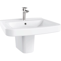 Раковина полувстраиваемая Creavit Lara 60 LR060-00CB00E-0000, белая