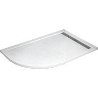 Душевой поддон из литого мрамора 120x80 Cezares TRAY-AS-RH-120/80-30-W-R