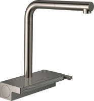 Смеситель для кухни Hansgrohe Aquno Select M81 73836800, сталь