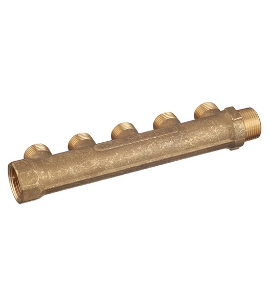 коллектор tiemme 3/4 вр(г) х 5 выходов 1/2 нр(ш) ек х 3/4 нр(ш) (1910003)