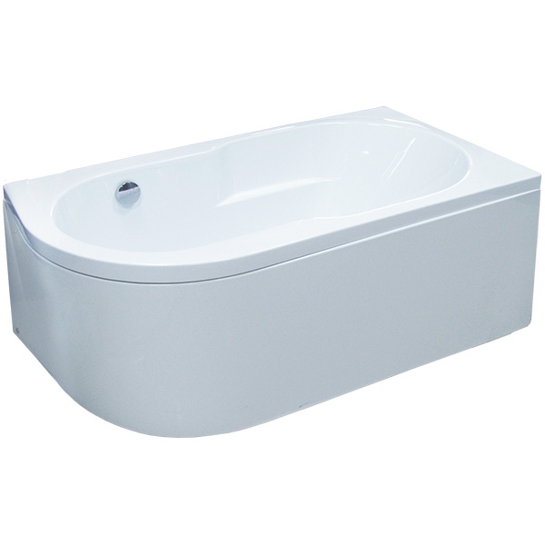 акриловая ванна royal bath azur 140x80 r rb614200r без гидромассажа