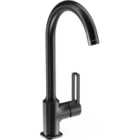 Смеситель для кухни Tokito Kudo TOK-KUD-1013 черный матовый Смеситель для кухни Tokito Kudo TOK-KUD-1013 черный матовый