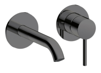 Смеситель для раковины, Almar, цвет-Absolute Black Brushed PVD