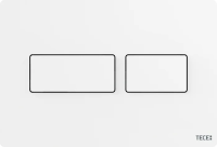 Кнопка смыва Tece TECEsolid 9240433 для инсталляции, белый матовый