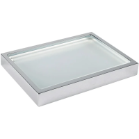 Мыльница Cezares Prizma PRIZMA-SODP-01 настольная, хром