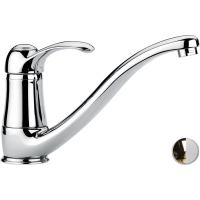 Смеситель для кухни Emmevi Harmony 22095/BO золотой/белый