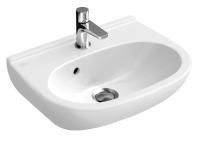 Раковина Villeroy & Boch O.novo 536050R1 подвесная, 50x40xh16см, альпийский белый с CeramicPlus