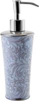 Дозатор для жидкого мыла Kassatex Bedminster Scroll Flint Grey