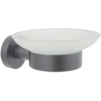 Мыльница Aquatek Вега AQ4003BGM настенная, оружейная сталь матовый