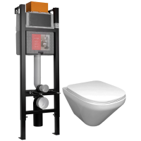 Комплект унитаза Jacob Delafon Modern Life E21774RU-00 с сиденьем микролифт