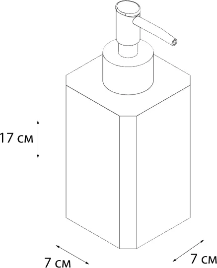Дозатор для жидкого мыла Fixsen Dony FX-232-1