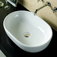 Раковина Melana MLN-5006 накладная, без перелива, 59x40.5 см, белая