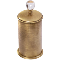 Контейнер для ватных дисков Cezares Aphrodite APHRODITE-PC-02-Sw бронза