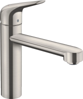 Смеситель для кухни Hansgrohe Focus M42 71806800, сталь
