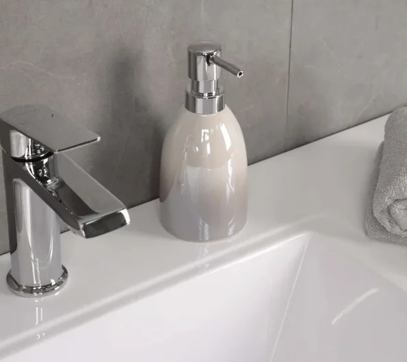 Дозатор для жидкого мыла Fora Morning FOR-MOG021 белый, серый