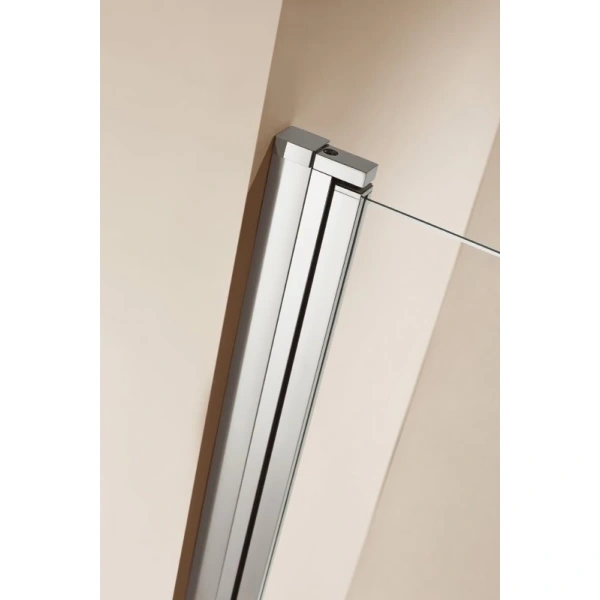 душевая дверь в нишу cezares bs-12 80 профиль хром стекло прозрачное