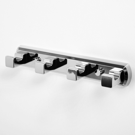 вешалка для полотенец wasserkraft dill k-3974 цвет хром