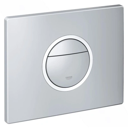 кнопка смыва grohe nova cosmopolitan light 38809000 для инсталляции, с подсветкой по контуру, хром