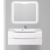 тумба под раковину belbagno marino 120 marino-1200-2c-so-bl-p подвесная bianco lucido