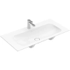 Раковина Villeroy & Boch Finion 4164ABR1 накладная, 100x50 см, альпийский белый с покрытием CeramicPlus