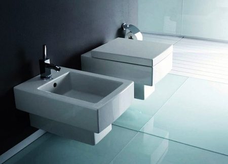 биде подвесное duravit vero 2239150000