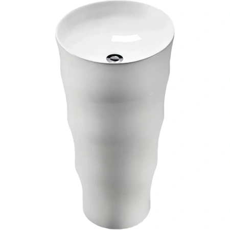 раковина cerutti spa alessia 42 ct7834 белая