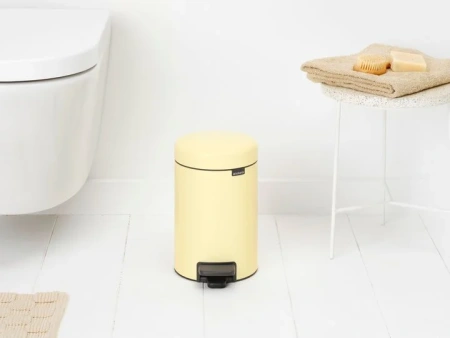мусорное ведро brabantia newicon 233760 3 л, ванильно-желтое