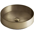 Раковина Gessi Gessi316 54601#726 накладная, Ø40 см, цвет Warm Bronze Brushed PVD